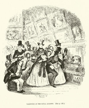 Illustration for Valentine Vox (engraving)