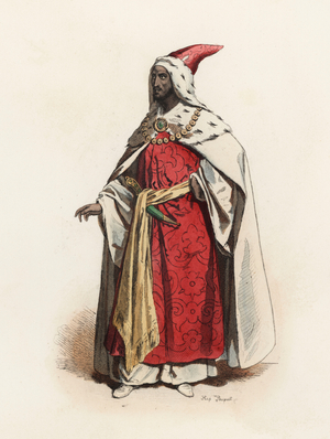 Lord of the Court of Ethiopia, in the modern age ... (engraving)