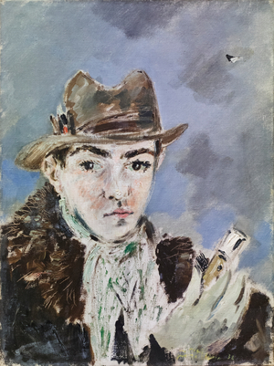 Young boy, 1932 (oil on canvas)