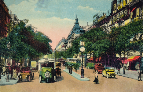 Boulevard des Italiens, 1923 (photograph)