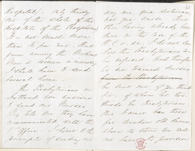 Letter of Florence Nightingale