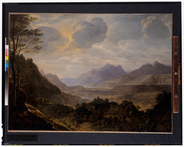 An extensive Rhenish landscape, 17th century (oil on canvas)