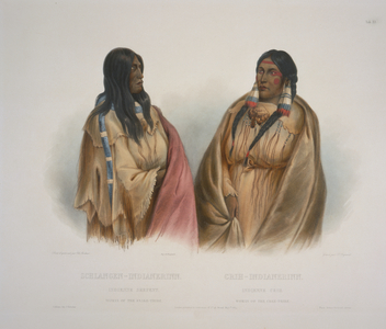 Woman of the Snake-Tribe, Woman of the Cree-Tribe
