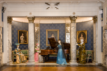 Sala Esedra, Mostra 150° al compositore Gioachino Rossini, Teatro alla Scala, Milan, Italy