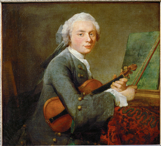 Le jeune homme au violon - young man with violin …