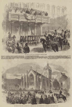 Royal Proclamation of Peace (engraving)