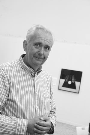 Portrait of Gauthier d'Ydewalle,2023 (b/w photo)