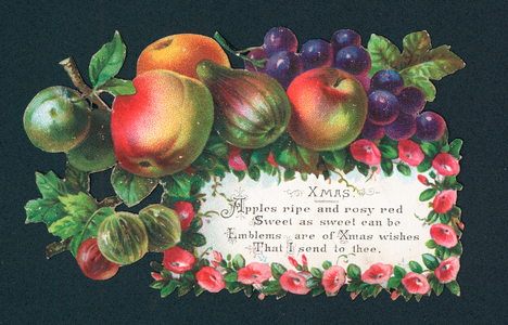 Christmas card (chromolitho)