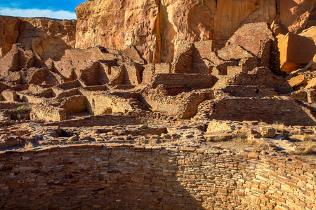 Pueblo Bonito in Chaco Culture national historical park, 2014 (photo)