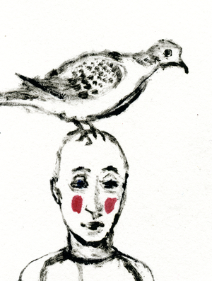 Homecoming, 2017 (oil on paper)