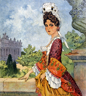 Mrs. de Maintenon, 20th century (illustration)