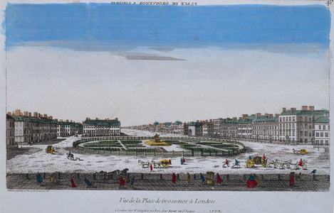 A View of Grosvenor's Square, London (engraving)