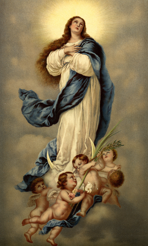 Immaculata (colour litho)
