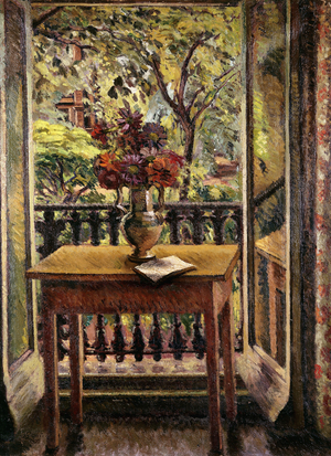 Gordon Square, 1920 & 1945 (oil on canvas)
