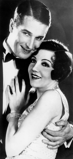 The Big Pond, Maurice Chevalier and Claudette Colbert, 1930 (film still)