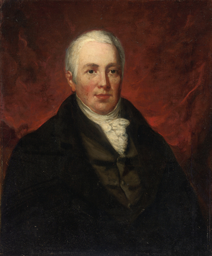Portrait of James Longsdon (oil on canvas)