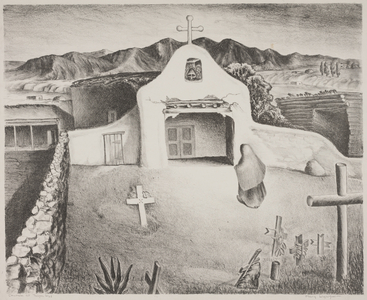 Meadow Wind, 1942 (w/c on paper)