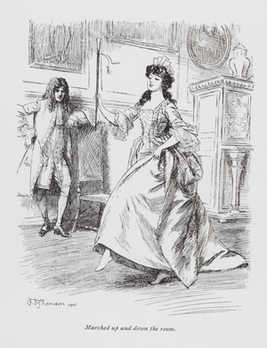 Illustration for The History of Henry Esmond by William Makepeace Thackeray (litho)