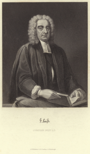 Portrait of Jonathan Swift (engraving)