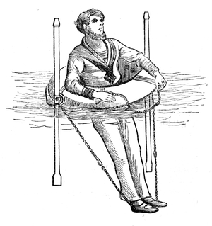 Whitby's lifebelt, 1850