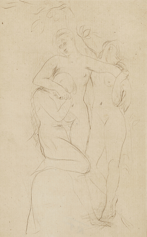 Souls in Purgatory, 1893 (drypoint)