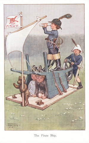 The Pirate Ship (chromolitho)