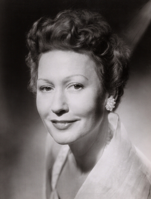 German theatre and movie actress Heli Finkenzeller, Germany 1950s (b/w photo)