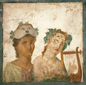 Fresco from Pompeii (fresco)