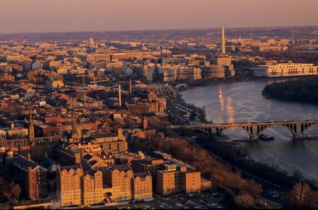 Washington; DC,Georgetown, Key Bridge, 2006 (photo)