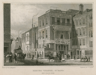 Exeter Change, The Strand, London (engraving)
