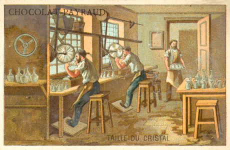 Cutting crystal (chromolitho)