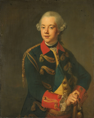 Portrait of William V, 1763-1776 (oil on canvas)