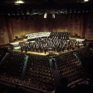 Conductor Heinz Rögner (GDR) with the Rundfunk-Sinfonie-Orchester Berlin ..., 1976 (photo)