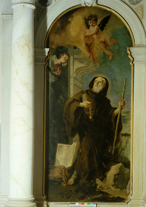 Extasy of Saint Francis of Pau