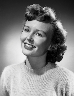 Close-up of a young woman smiling
