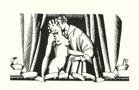 Illustration for Don Juan by Lord Byron (litho)