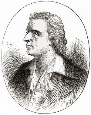 Johann Christoph Friedrich von Schiller, from Ward and Lock's Illustrated History of the World, pub. c.1882