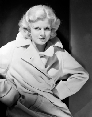 JEAN HARLOW (b/w photo)