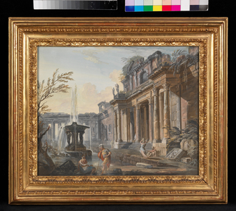 Landscape (gouache on paper)