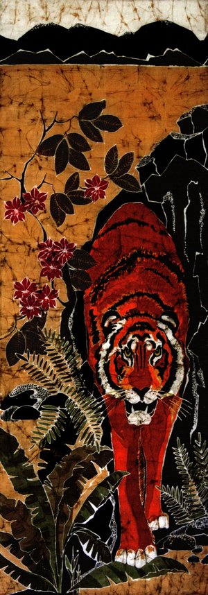We Be of One Blood, You and I. №2, 2011 (batik)