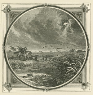 By yielding thou may'st conquer (engraving)
