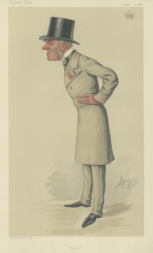 The Earl of Coventry (colour litho)