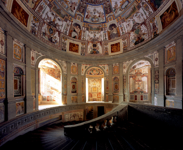Renaissance - Architecture : Staircase - Farnese palace, Caprarola, Italy