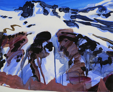 Leukerbad 25, 2012 (acrylic on canvas)