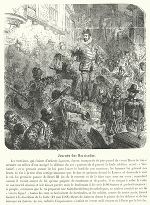 Journee des Barricades (engraving)