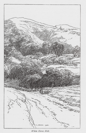 White Horse Hill (litho)