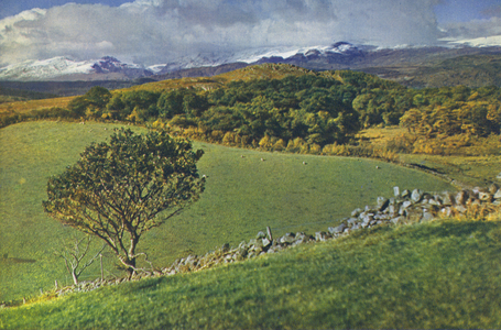 Snow on Snowdonia (photo)