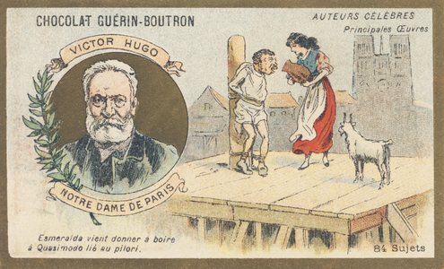 Victor Hugo (1802-1885), French poet, playwright, writer and novelist, author of “Notre-Dame de Paris”, novel (1831)