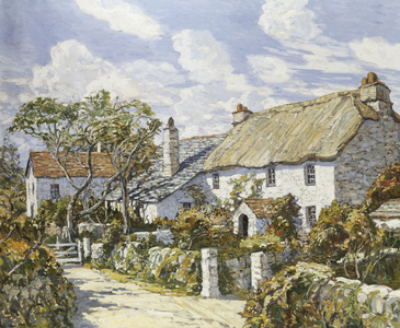 Autumn in Cornwall, 1925 (oil on canvas)
