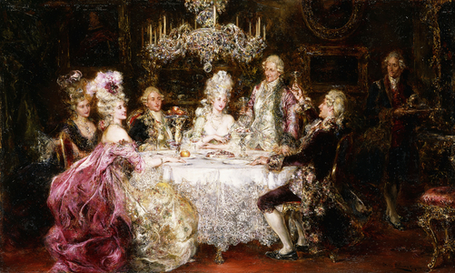 The Toast,  (oil on panel)